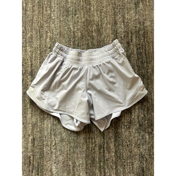 Lululemon periwinkle blue  low rise hottie hot shorts, 4 - Picture 1 of 7